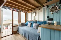 Stargaze From a Beach hut on the Mudeford Sandbank - Balkon