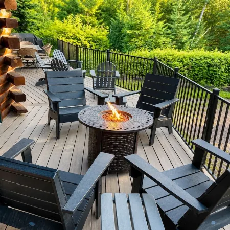 Authentic up North Log Cabin with Modern Comforts