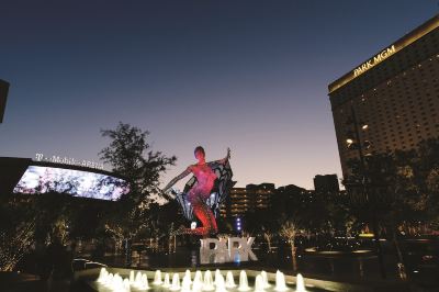 ホテル周辺 パークMGMラスベガスの写真