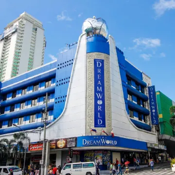 Hotel DreamWorld Araneta Cubao Отели рядом с достопримечательностью «Колизей Аранета»