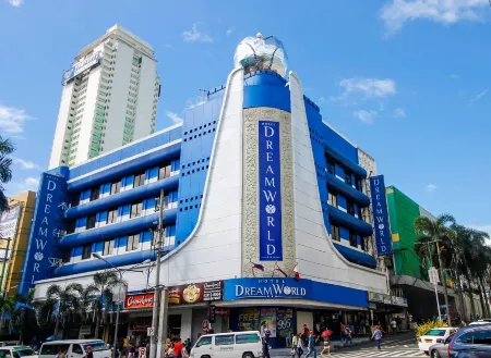 Hotel DreamWorld Araneta Cubao Отели рядом с достопримечательностью «Манила COD I.T. Building»