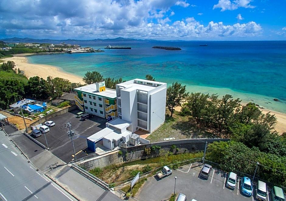 호텔 & 레스토랑 온 더 비치 루이의 낡은 욕실 시설