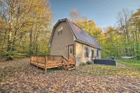 Secluded & Rural Frederic Home w/ Barn on 25 Acres