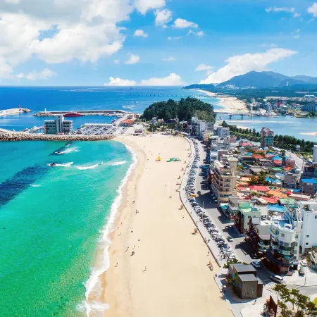 Gangneung wi Pension Отели рядом с достопримечательностью «Пляж Анмок»