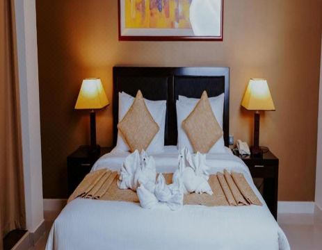 빌라지오 호텔 아부다비의 야외 수영장