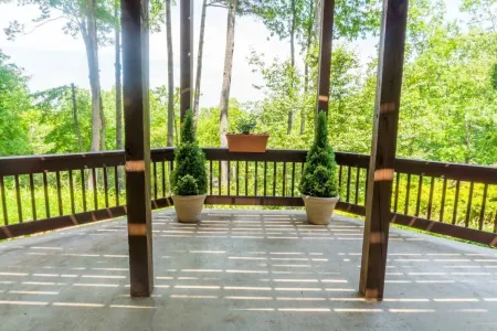 Treetop Hideaway with mountain views. 1000 sq. ft. 10 min to downtown Asheville!