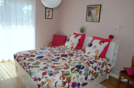 Grand Appartement REZ DE Jardin, 100m Dela Plage