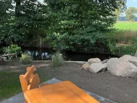 Gemütliche Landhaus-ferienwohnung mit Direktem Wasserzugang in Groß Leppin 프리그니츠 군 호텔