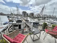 Apartment directly in the city marina / yacht harbor with a fantastic view also with dog