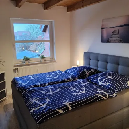 Apartment Seebrücke Schönberger Strand, bright and friendly, dog is welcome Отели в г. Шёнберг