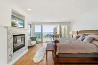 Stunning ocean view home off Gaviota Dr in Laguna just a stones throw from beach