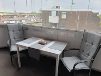 Small apartment in Dornumersiel with glazed balcony House Spieckeroog Hotels in Dornumersiel