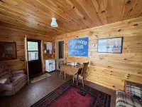 Lakefront one bedroom cabin with private dock
