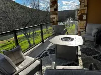 Guadalupe Riverfront Condo, the River is literally in the back yard!