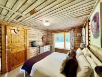 Cosy log cabin near Lincoln