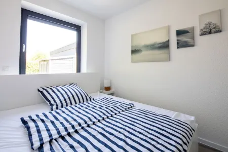 Ferienwohnung Seebär in Minsen, Super Lage, mit Terrasse & Wlan