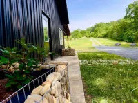Chic Barndo Chalet Above French Broad River- Pano Mountain Views on 13 Acres