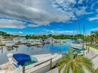 RAMADA SARASOTA CONDO HOTEL#407 Waterfront Balcony, King Bed,  Pool, Kitchenette Hotels in Whitfield