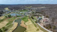 Overlooking #9 Green at Osage National Golf Resort