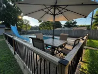 3-bedroom w/pool and all the comforts of home in Muscle Shoals-recording capital