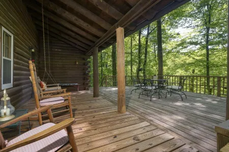 Little Log Cabin in the Woods