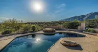 Catalina Foothills private escape with views, pool, and spa