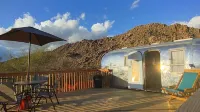 Cozy Airstream with WiFi, AC Amazing Desert Views 300 Acre Private Saguaro Park