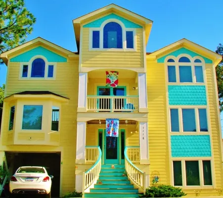 TIKI POOL & SPA, GOLF CART, KAYAK, WATERFALL, FIREPIT EXCELLENT LIGHTHOUSE VIEWS - ビーチサイド
