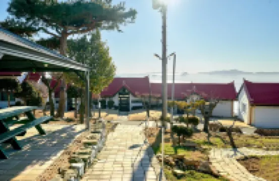 江華美麗日落旅館 鄰近寶雲寺的酒店