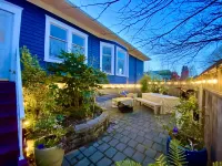 Boutique Chic Garden Retreat a Fremont Oasis w/ a BBQ, fire pit & outdoor dining Hotels in fremont