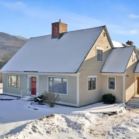 Spacious Stowe Home on 7 Acres with Mountain Views