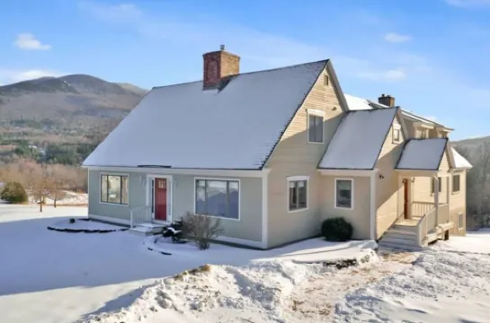 Spacious Stowe Home on 7 Acres with Mountain Views