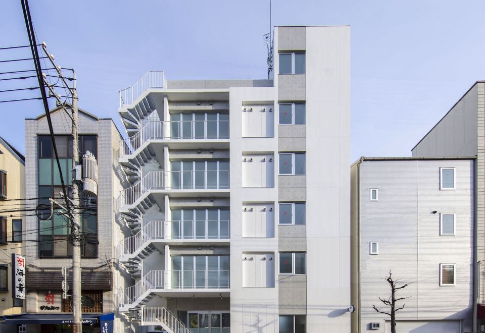 우라시마 인 강이 바다 전망