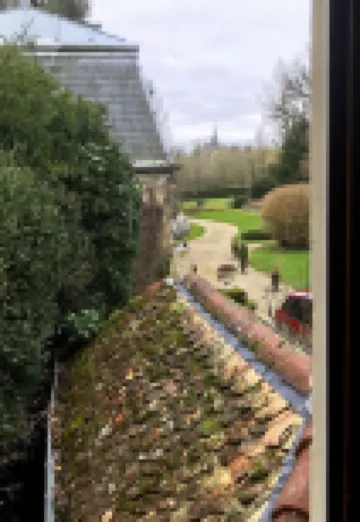 Charming gîte with swimming pool in park approved as a remarkable garden