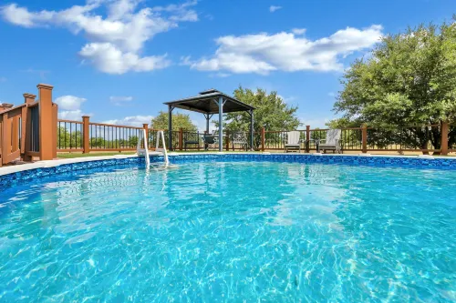 New Epic House-pool-theatre-hot Tub-game Room Hotels in Hewitt