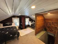 Historic 5-Acre Farmhouse: Hot Tub, Fishing Pond, Bikes, Arcade, Pet-Friendly!