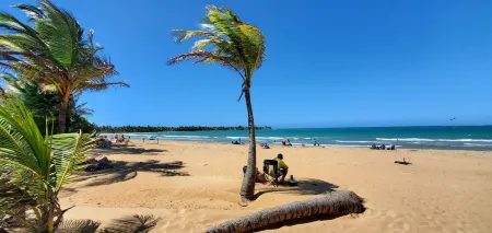 Lovely Beachfront 3BR Ground Fl Apt at Las Picuas