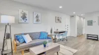 Beautiful Furnished 2 Bedroom w Fast Wi-Fi + Parking Space + Central DT Location