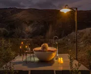 Beautiful French Style Cottage with an Outdoor Bath