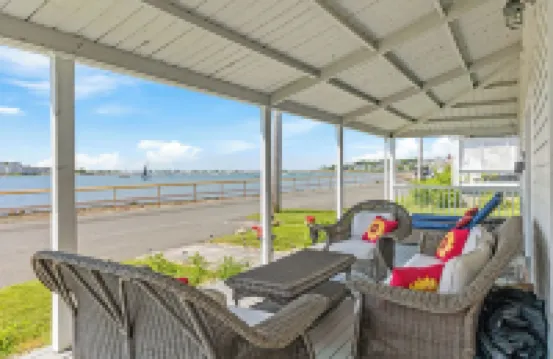 Enjoy Gorgeous Sunsets from Your Waterfront Beach House.