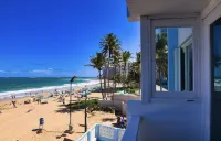 The BEACH PAD- A Beachfront,  Full Ocean View Apartment