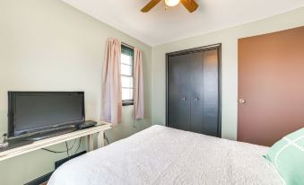 Walk to Beach: Lake-view Home in Alpena!