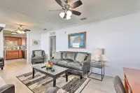 Chic Home w/ Fire Pit & Patio, Walk to Lake! - 3-Star