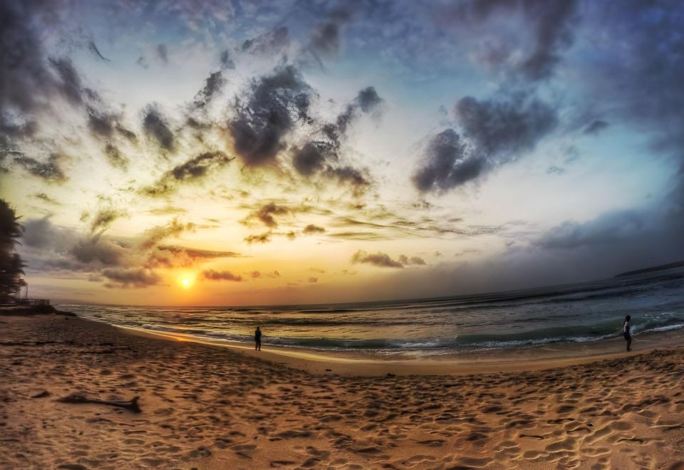 Villa Manuela 리조트의 해변 전경