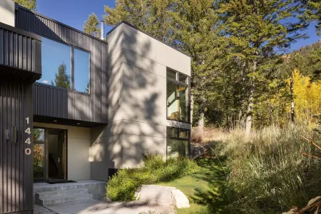Escape to a serene, modern haven just moments from the heart of Jackson Hole
