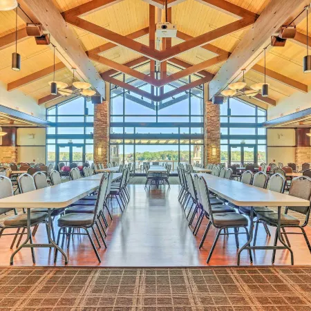 Deck & Community Perks: Bright Pocono Lake Home!