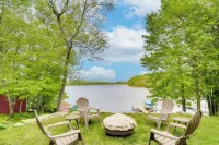 Wisconsin Vacation Rental w/ Fire Pit on Long Lake - 3-Star