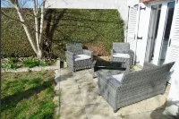 3 bedroom house, gym, jacuzzi and garden