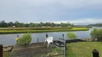 Waterfront Retreat with River Views & Private Dock -3 Bedroom over 3K sq ft home