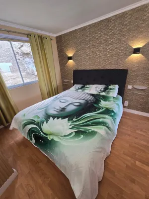 Located between sea and sky, close to all amenities, free and easy parking.